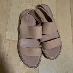 Cole Haan Cloudfeel Espadrille Leather Sandler